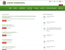 Tablet Screenshot of eryriharriers.org.uk